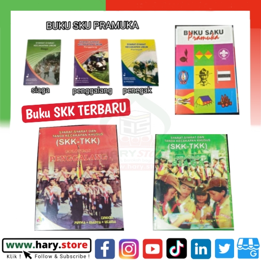 Buku Saku, SKK - TKK & SKU Pramuka - Hary Store